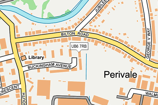 UB6 7RB map - OS OpenMap – Local (Ordnance Survey) UB6 7RB map - OS OpenMap – Local (Ordnance Survey)
