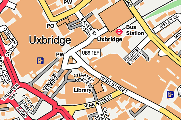UB8 1EF map - OS OpenMap – Local (Ordnance Survey) UB8 1EF map - OS OpenMap – Local (Ordnance Survey)