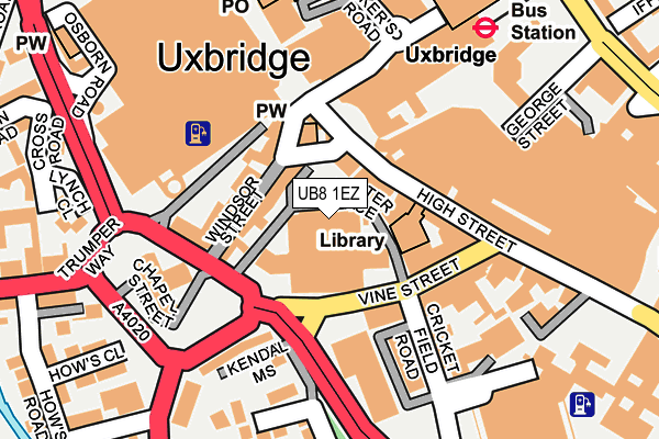 UB8 1EZ map - OS OpenMap – Local (Ordnance Survey) UB8 1EZ map - OS OpenMap – Local (Ordnance Survey)