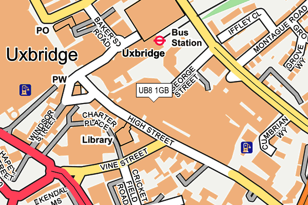 UB8 1GB map - OS OpenMap – Local (Ordnance Survey) UB8 1GB map - OS OpenMap – Local (Ordnance Survey)