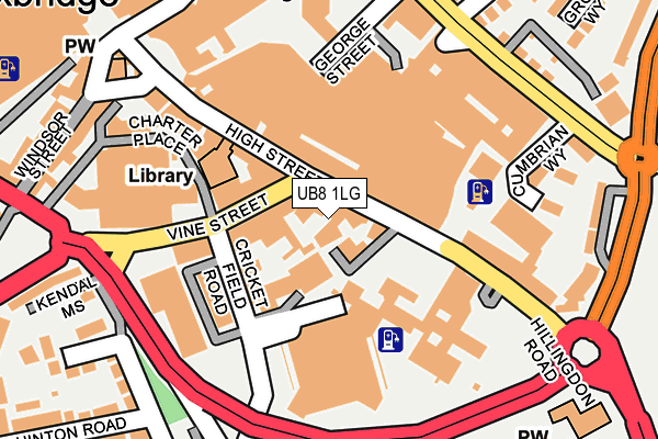 UB8 1LG map - OS OpenMap – Local (Ordnance Survey) UB8 1LG map - OS OpenMap – Local (Ordnance Survey)