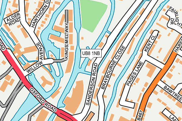 UB8 1NB map - OS OpenMap – Local (Ordnance Survey) UB8 1NB map - OS OpenMap – Local (Ordnance Survey)