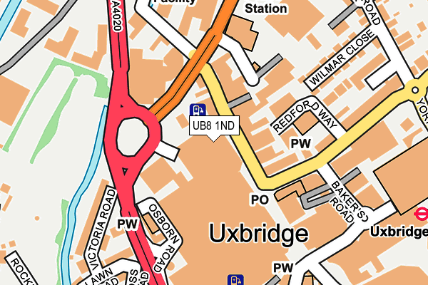 UB8 1ND map - OS OpenMap – Local (Ordnance Survey) UB8 1ND map - OS OpenMap – Local (Ordnance Survey)