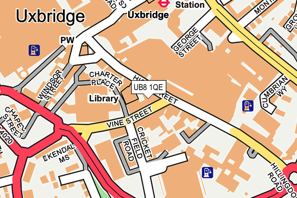 UB8 1QE map - OS OpenMap – Local (Ordnance Survey) UB8 1QE map - OS OpenMap – Local (Ordnance Survey)
