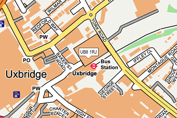 UB8 1RJ map - OS OpenMap – Local (Ordnance Survey) UB8 1RJ map - OS OpenMap – Local (Ordnance Survey)