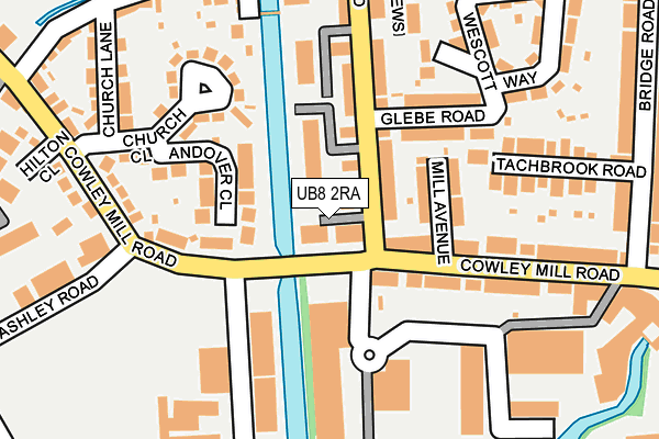 UB8 2RA map - OS OpenMap – Local (Ordnance Survey) UB8 2RA map - OS OpenMap – Local (Ordnance Survey)