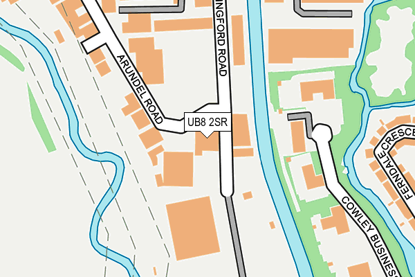 UB8 2SR map - OS OpenMap – Local (Ordnance Survey) UB8 2SR map - OS OpenMap – Local (Ordnance Survey)