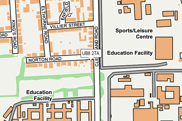 UB8 2TA map - OS OpenMap – Local (Ordnance Survey) UB8 2TA map - OS OpenMap – Local (Ordnance Survey)