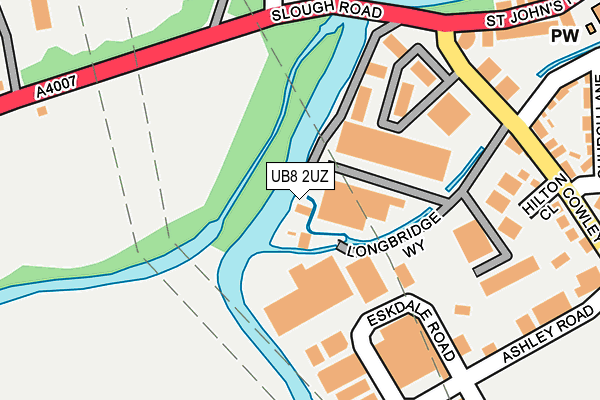 UB8 2UZ map - OS OpenMap – Local (Ordnance Survey) UB8 2UZ map - OS OpenMap – Local (Ordnance Survey)
