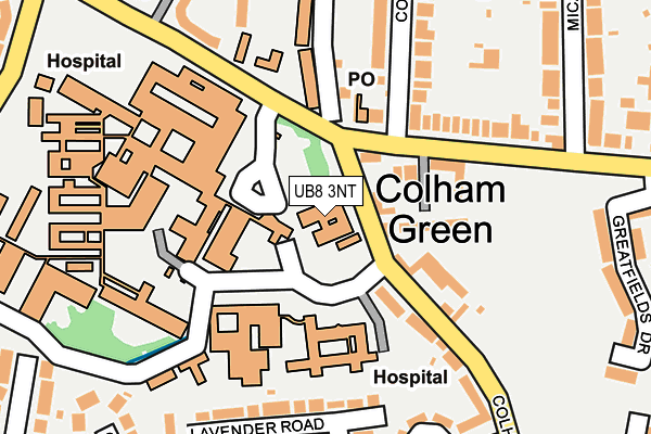 UB8 3NT map - OS OpenMap – Local (Ordnance Survey) UB8 3NT map - OS OpenMap – Local (Ordnance Survey)