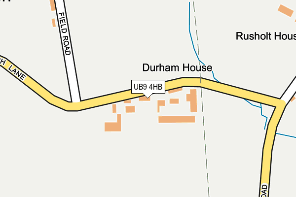 UB9 4HB map - OS OpenMap – Local (Ordnance Survey) UB9 4HB map - OS OpenMap – Local (Ordnance Survey)