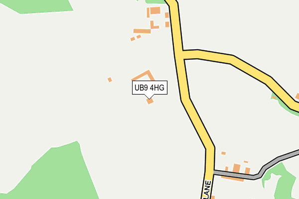 UB9 4HG map - OS OpenMap – Local (Ordnance Survey) UB9 4HG map - OS OpenMap – Local (Ordnance Survey)