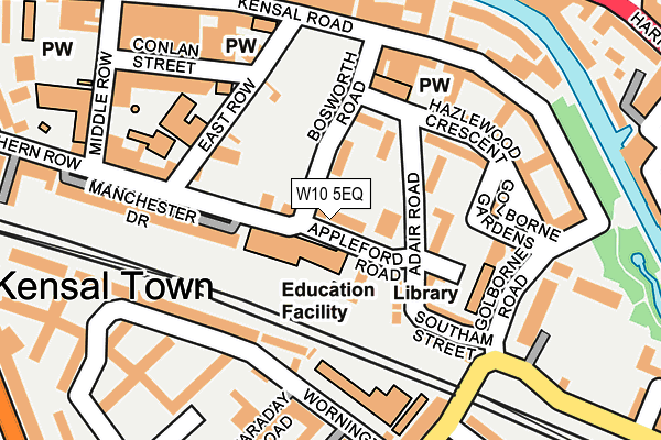 W10 5EQ map - OS OpenMap – Local (Ordnance Survey) W10 5EQ map - OS OpenMap – Local (Ordnance Survey)