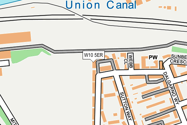W10 5ER map - OS OpenMap – Local (Ordnance Survey) W10 5ER map - OS OpenMap – Local (Ordnance Survey)