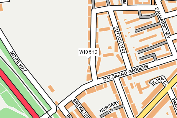 W10 5HD map - OS OpenMap – Local (Ordnance Survey) W10 5HD map - OS OpenMap – Local (Ordnance Survey)