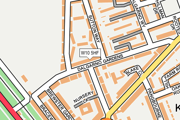 W10 5HF map - OS OpenMap – Local (Ordnance Survey) W10 5HF map - OS OpenMap – Local (Ordnance Survey)