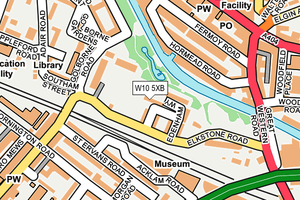 W10 5XB map - OS OpenMap – Local (Ordnance Survey) W10 5XB map - OS OpenMap – Local (Ordnance Survey)