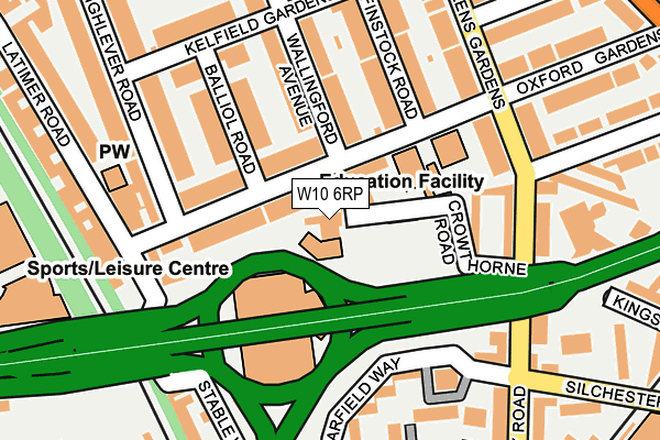 W10 6RP map - OS OpenMap – Local (Ordnance Survey) W10 6RP map - OS OpenMap – Local (Ordnance Survey)