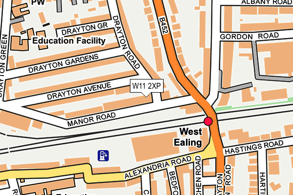 W11 2XP map - OS OpenMap – Local (Ordnance Survey) W11 2XP map - OS OpenMap – Local (Ordnance Survey)