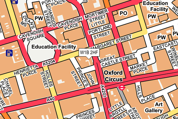 W1B 2HF map - OS OpenMap – Local (Ordnance Survey) W1B 2HF map - OS OpenMap – Local (Ordnance Survey)