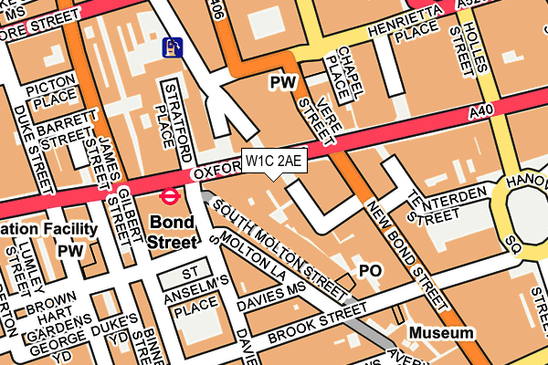 W1C 2AE map - OS OpenMap – Local (Ordnance Survey) W1C 2AE map - OS OpenMap – Local (Ordnance Survey)