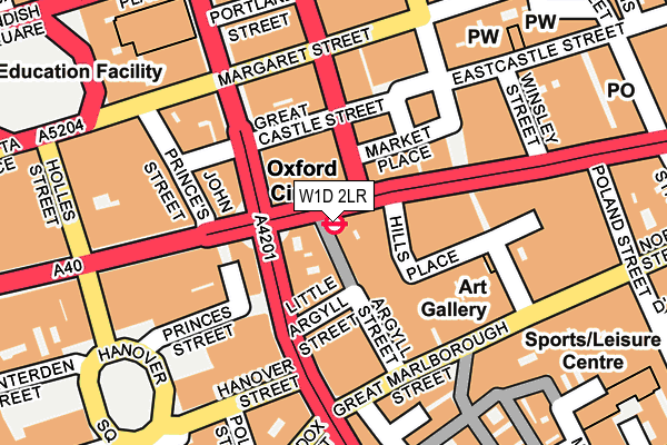W1D 2LR map - OS OpenMap – Local (Ordnance Survey) W1D 2LR map - OS OpenMap – Local (Ordnance Survey)