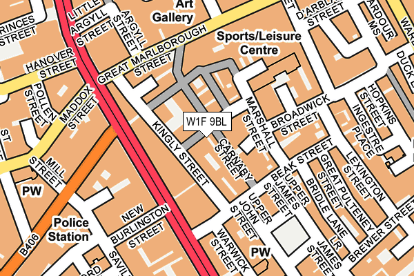 W1F 9BL map - OS OpenMap – Local (Ordnance Survey) W1F 9BL map - OS OpenMap – Local (Ordnance Survey)