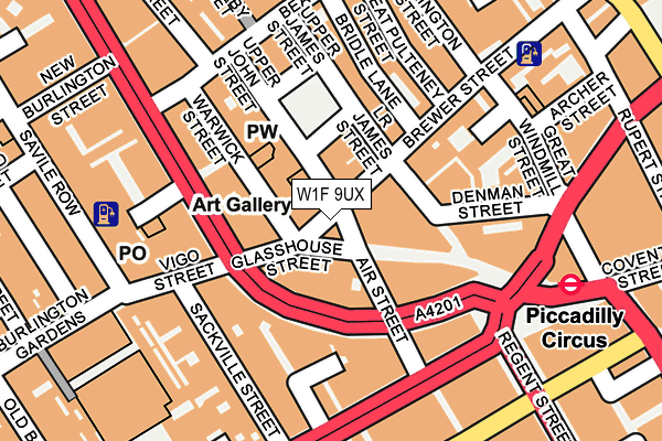 W1F 9UX map - OS OpenMap – Local (Ordnance Survey) W1F 9UX map - OS OpenMap – Local (Ordnance Survey)