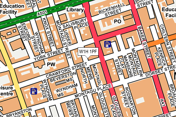 W1H 1PF map - OS OpenMap – Local (Ordnance Survey) W1H 1PF map - OS OpenMap – Local (Ordnance Survey)
