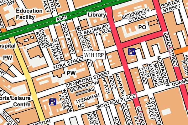 W1H 1RP map - OS OpenMap – Local (Ordnance Survey) W1H 1RP map - OS OpenMap – Local (Ordnance Survey)
