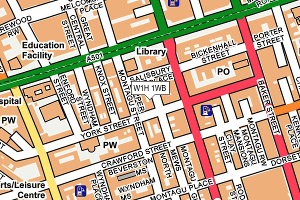 W1H 1WB map - OS OpenMap – Local (Ordnance Survey) W1H 1WB map - OS OpenMap – Local (Ordnance Survey)