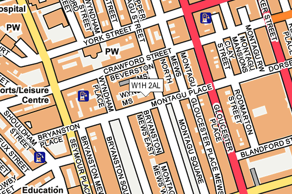 W1H 2AL map - OS OpenMap – Local (Ordnance Survey) W1H 2AL map - OS OpenMap – Local (Ordnance Survey)