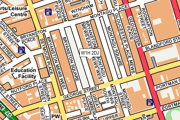 W1H 2DJ map - OS OpenMap – Local (Ordnance Survey) W1H 2DJ map - OS OpenMap – Local (Ordnance Survey)