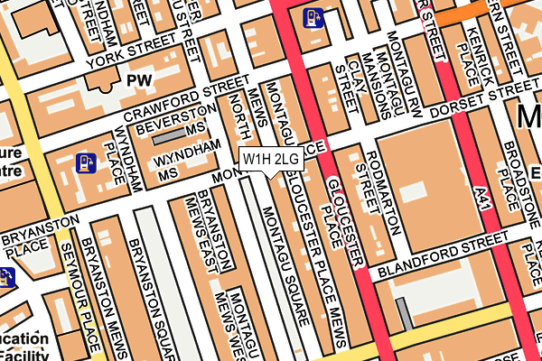 W1H 2LG map - OS OpenMap – Local (Ordnance Survey) W1H 2LG map - OS OpenMap – Local (Ordnance Survey)