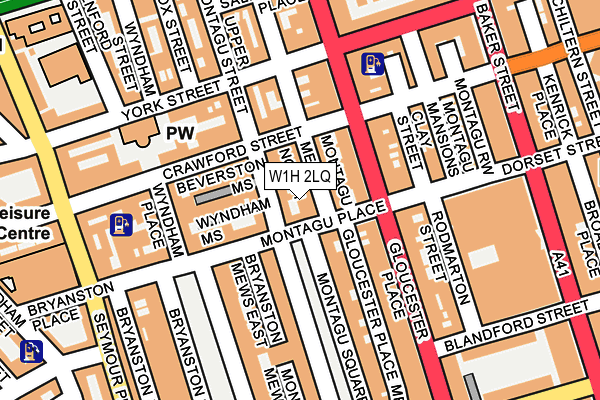 W1H 2LQ map - OS OpenMap – Local (Ordnance Survey) W1H 2LQ map - OS OpenMap – Local (Ordnance Survey)