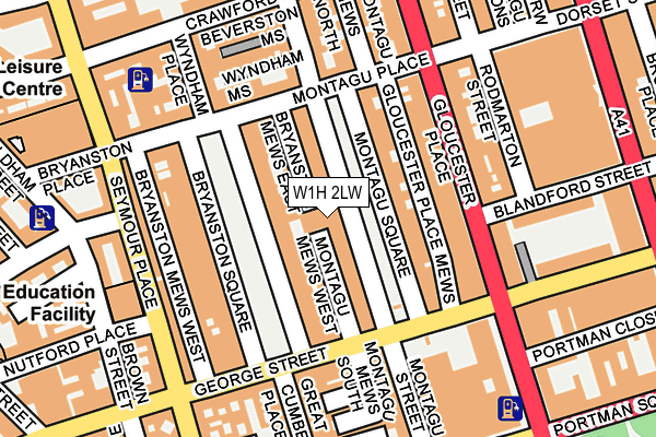 W1H 2LW map - OS OpenMap – Local (Ordnance Survey) W1H 2LW map - OS OpenMap – Local (Ordnance Survey)