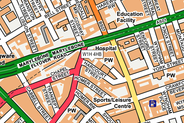 W1H 4HB map - OS OpenMap – Local (Ordnance Survey) W1H 4HB map - OS OpenMap – Local (Ordnance Survey)