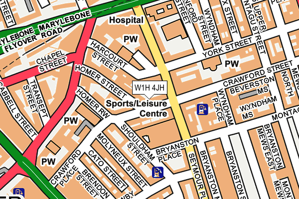 W1H 4JH map - OS OpenMap – Local (Ordnance Survey) W1H 4JH map - OS OpenMap – Local (Ordnance Survey)