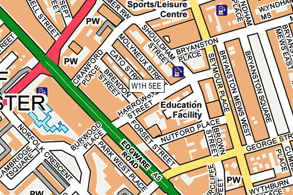 W1H 5EE map - OS OpenMap – Local (Ordnance Survey) W1H 5EE map - OS OpenMap – Local (Ordnance Survey)
