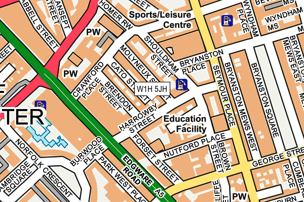 W1H 5JH map - OS OpenMap – Local (Ordnance Survey) W1H 5JH map - OS OpenMap – Local (Ordnance Survey)