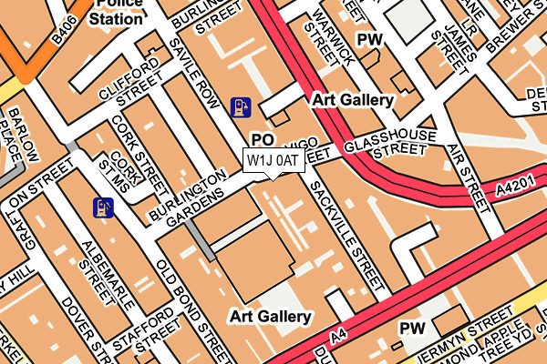W1J 0AT map - OS OpenMap – Local (Ordnance Survey) W1J 0AT map - OS OpenMap – Local (Ordnance Survey)