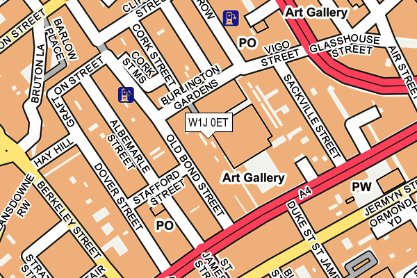 W1J 0ET map - OS OpenMap – Local (Ordnance Survey) W1J 0ET map - OS OpenMap – Local (Ordnance Survey)