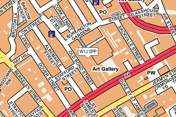W1J 0PP map - OS OpenMap – Local (Ordnance Survey) W1J 0PP map - OS OpenMap – Local (Ordnance Survey)