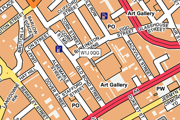 W1J 0QG map - OS OpenMap – Local (Ordnance Survey) W1J 0QG map - OS OpenMap – Local (Ordnance Survey)