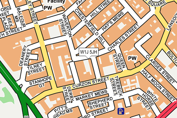 W1J 5JH map - OS OpenMap – Local (Ordnance Survey) W1J 5JH map - OS OpenMap – Local (Ordnance Survey)