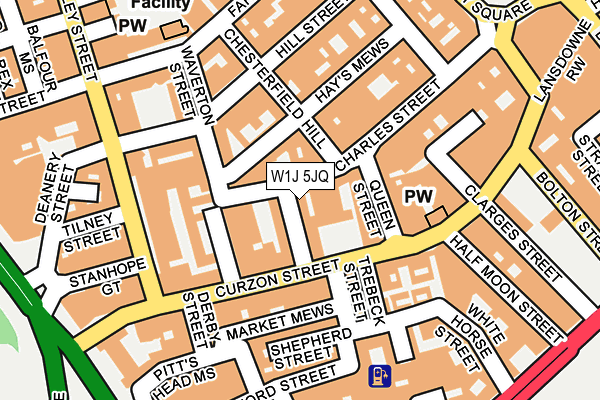 W1J 5JQ map - OS OpenMap – Local (Ordnance Survey) W1J 5JQ map - OS OpenMap – Local (Ordnance Survey)