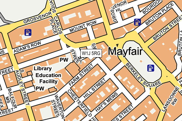 W1J 5RG map - OS OpenMap – Local (Ordnance Survey) W1J 5RG map - OS OpenMap – Local (Ordnance Survey)