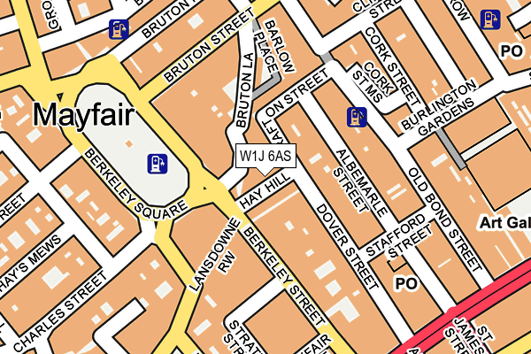 W1J 6AS map - OS OpenMap – Local (Ordnance Survey) W1J 6AS map - OS OpenMap – Local (Ordnance Survey)