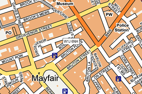 W1J 6NH map - OS OpenMap – Local (Ordnance Survey) W1J 6NH map - OS OpenMap – Local (Ordnance Survey)