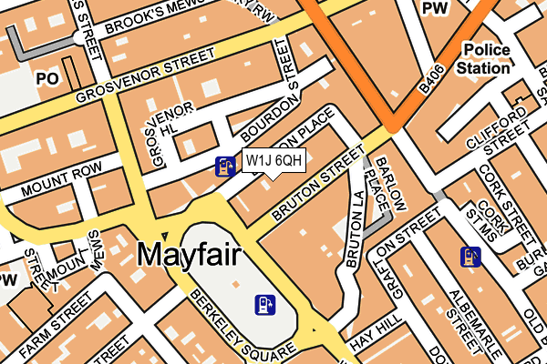 W1J 6QH map - OS OpenMap – Local (Ordnance Survey) W1J 6QH map - OS OpenMap – Local (Ordnance Survey)